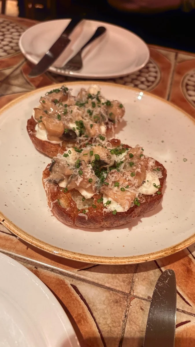 Mushroom Crostini