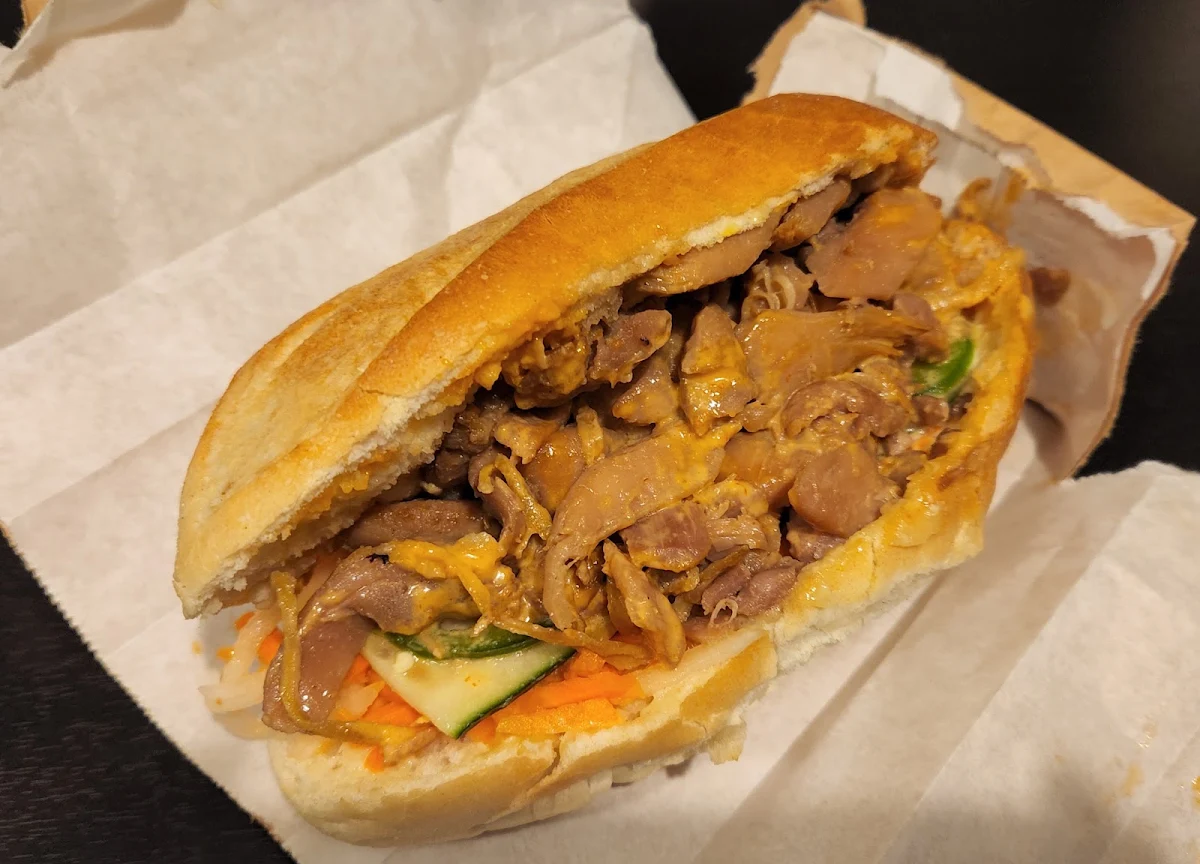 Ginger Chicken Banh MI