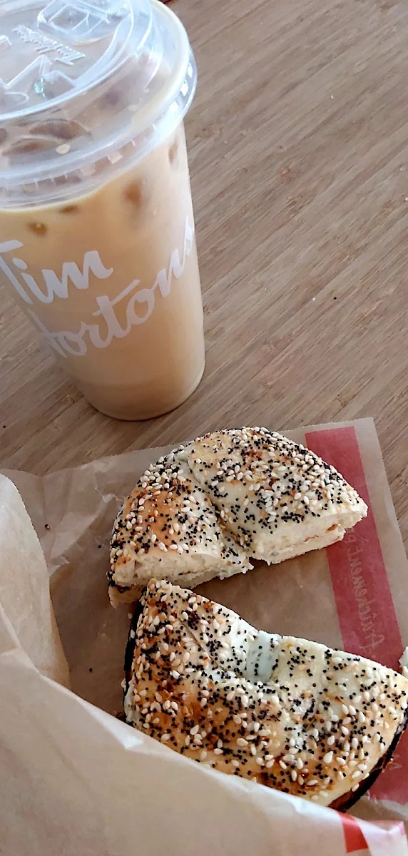 Everything Bagel with Herb & Garlic Cream Cheese