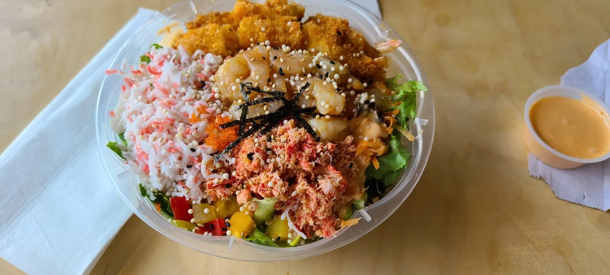 Poke Bowl Crevette Crabe