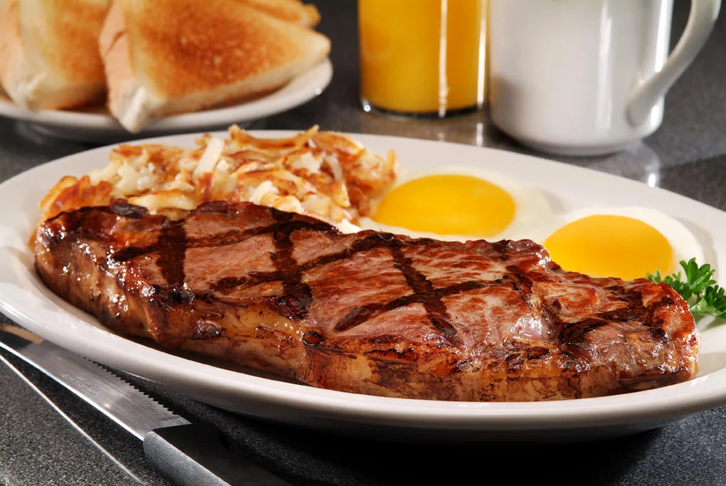 Sirloin Steak & Eggs