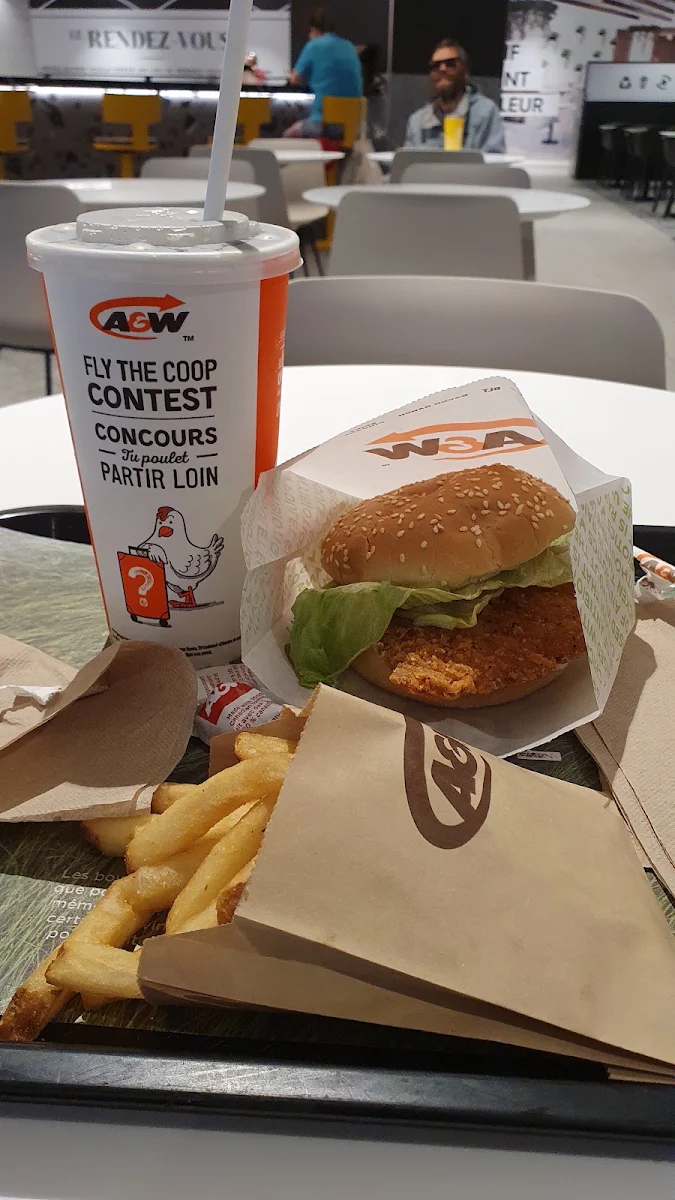 Spicy Habanero Chicken Burger