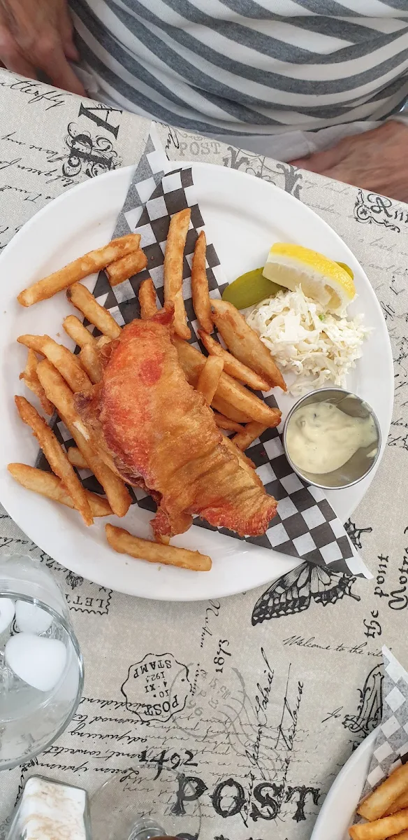 Salmon Fish and Chips