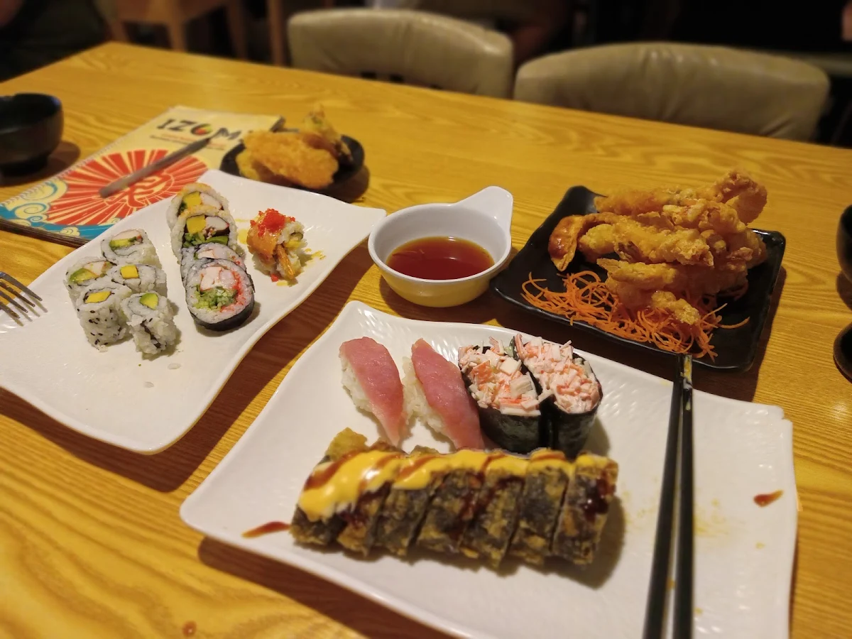 Sushi Dragon Eye Et Crevettes Tempura