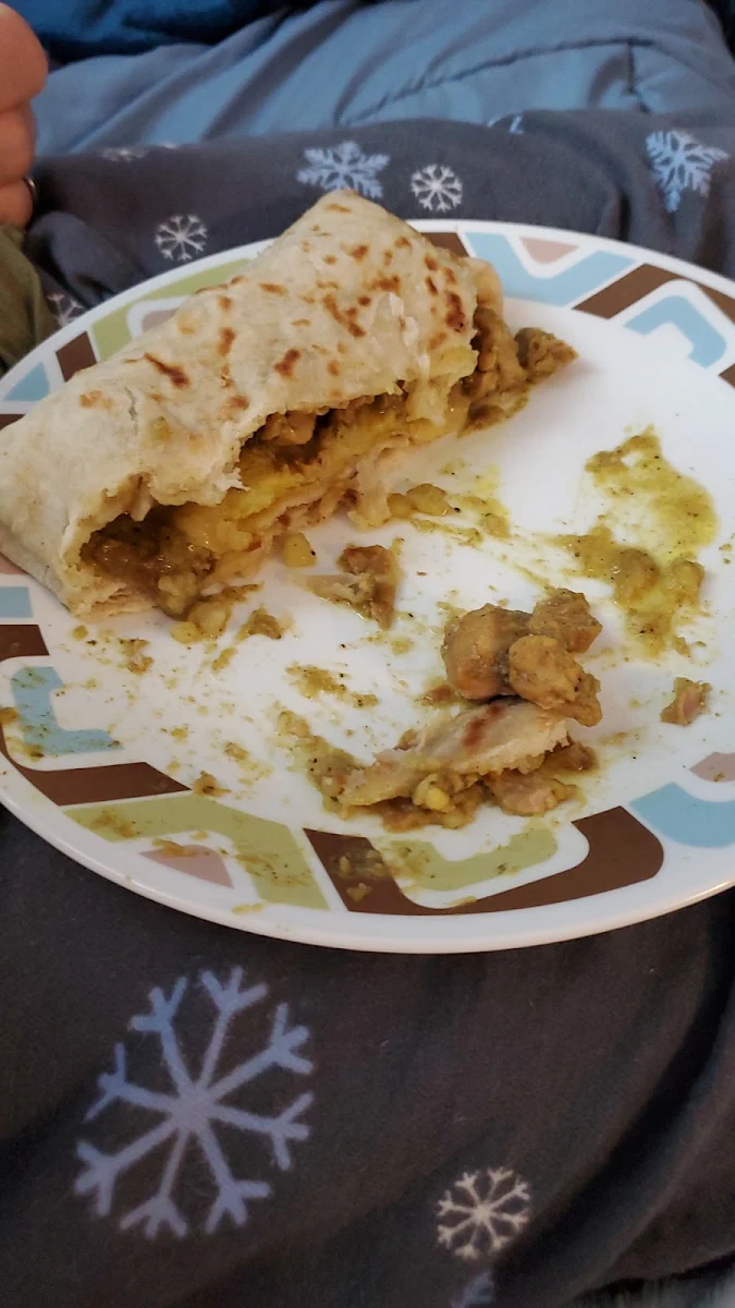 Curry Chicken Roti