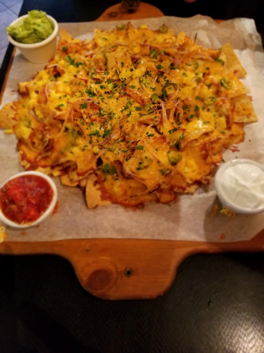 Smoked Chicken Nachos