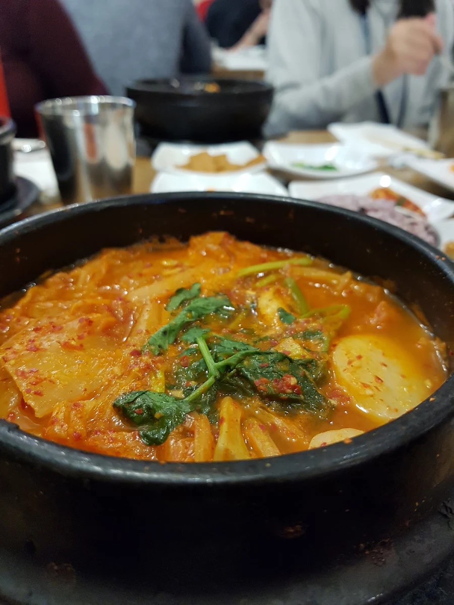 Spicy Seafood Tofu Soup