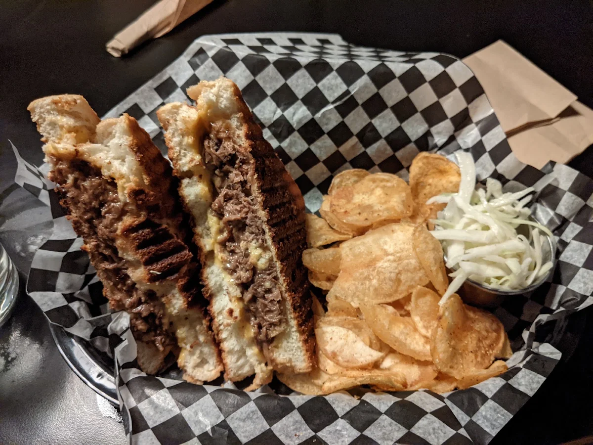 Grilled Cheese with Beef