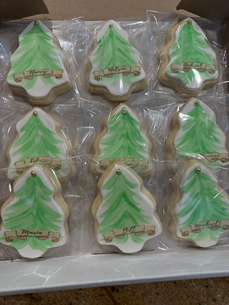 Christmas Tree Sugar Cookie