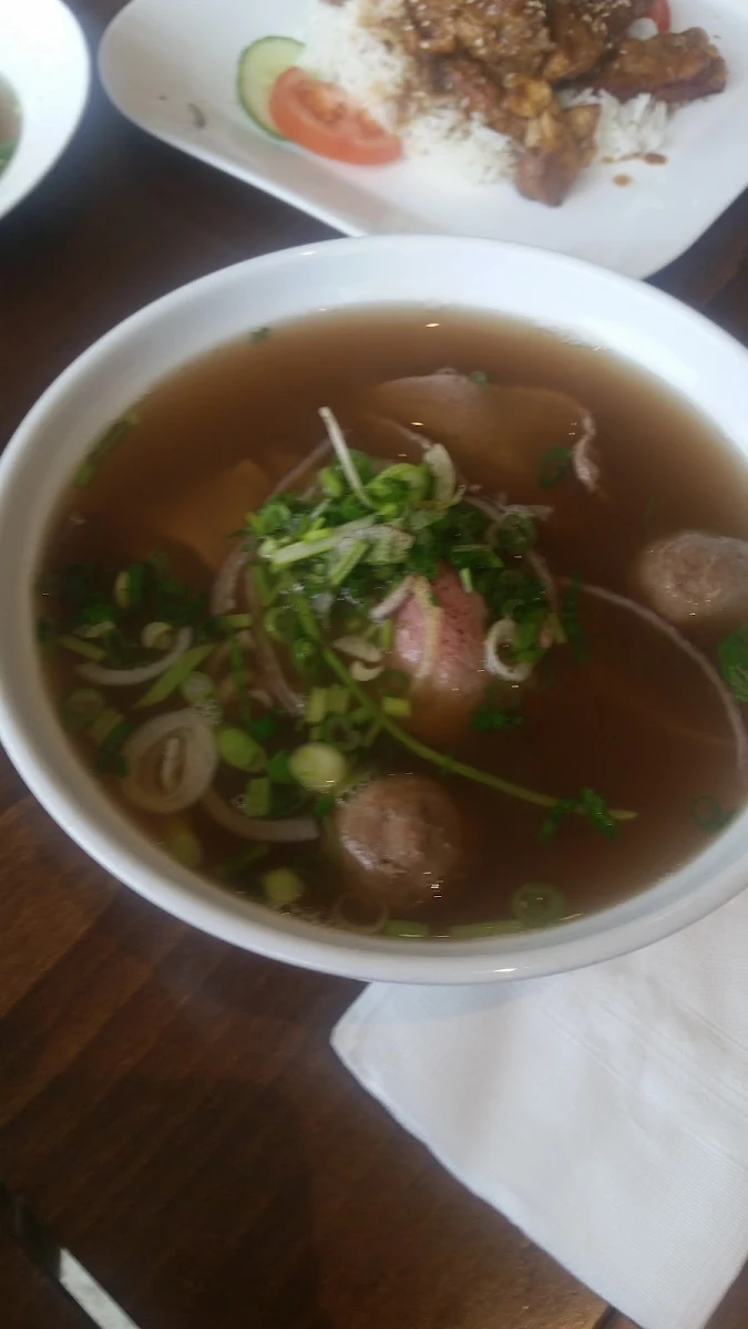 Beef Pho with the Works