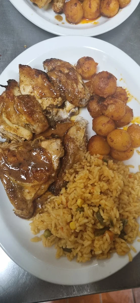 Chicken Rice Roasted Potatoes