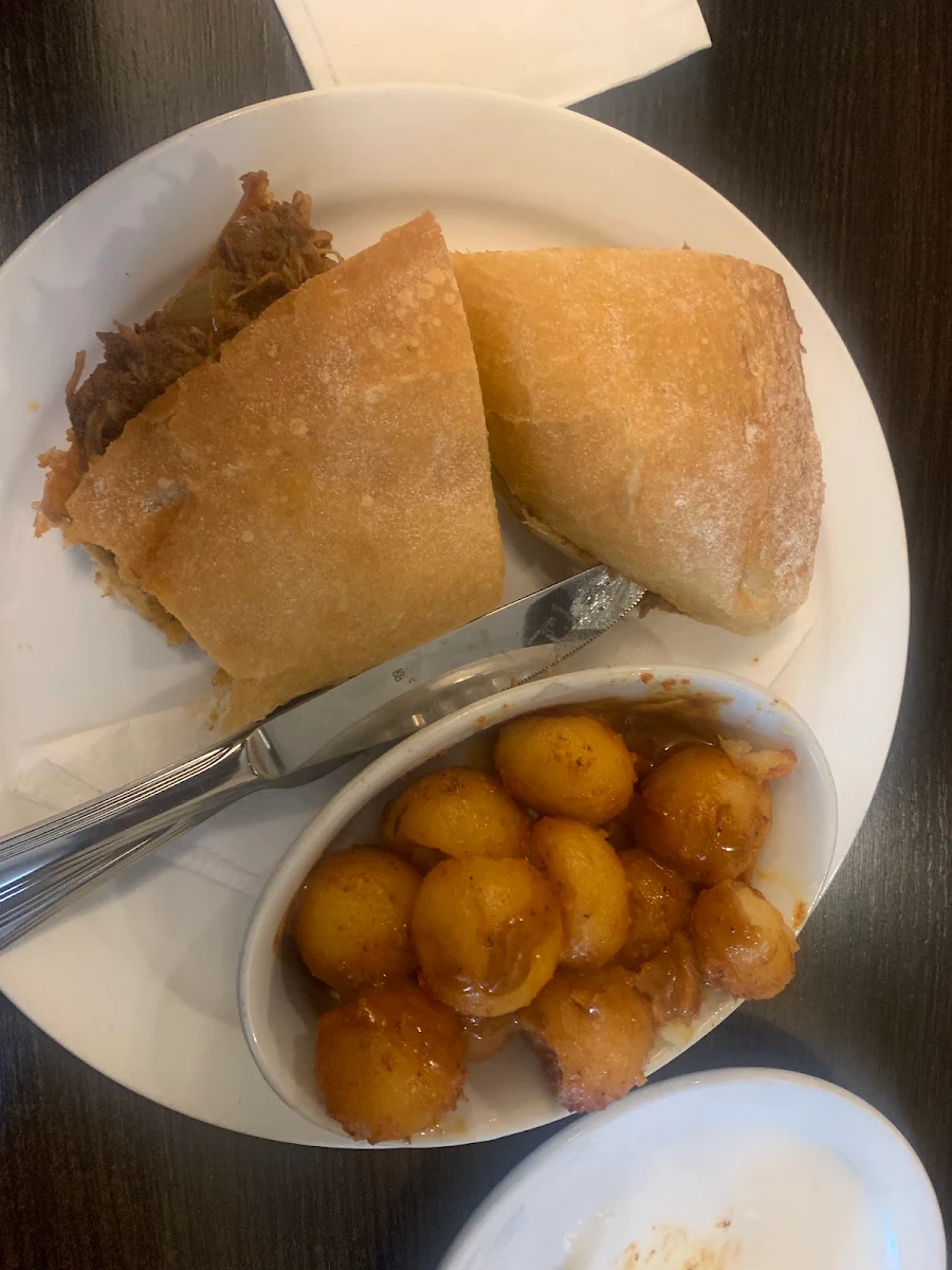 Pulled Pork with Roasted Potatoes