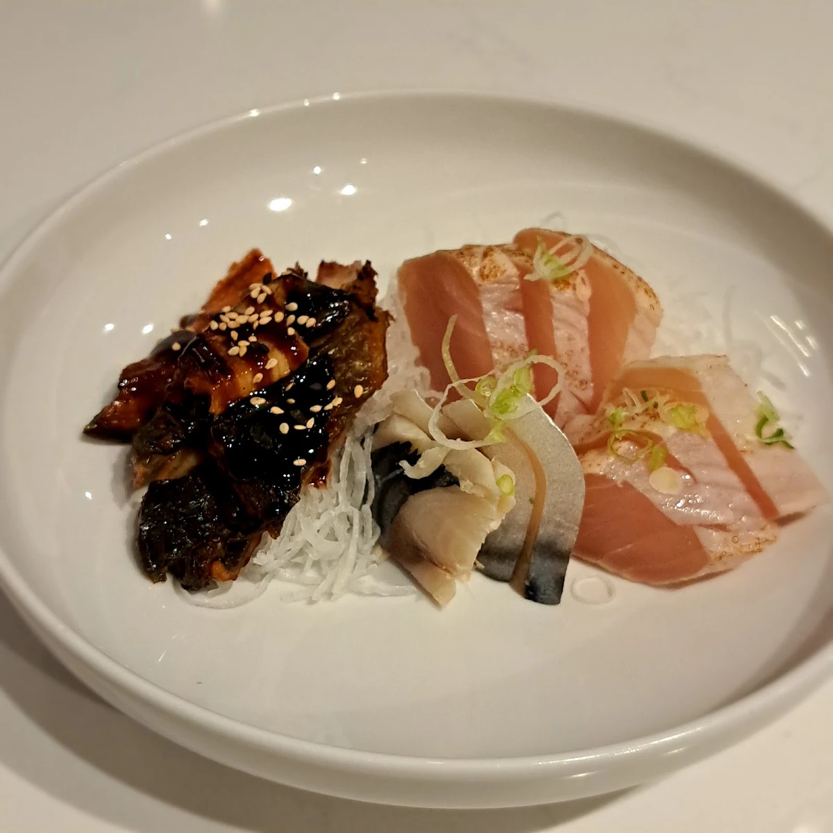 Torched BC Tuna Sashimi