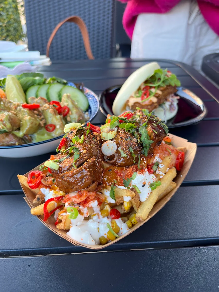 Tuna Poke Nachos