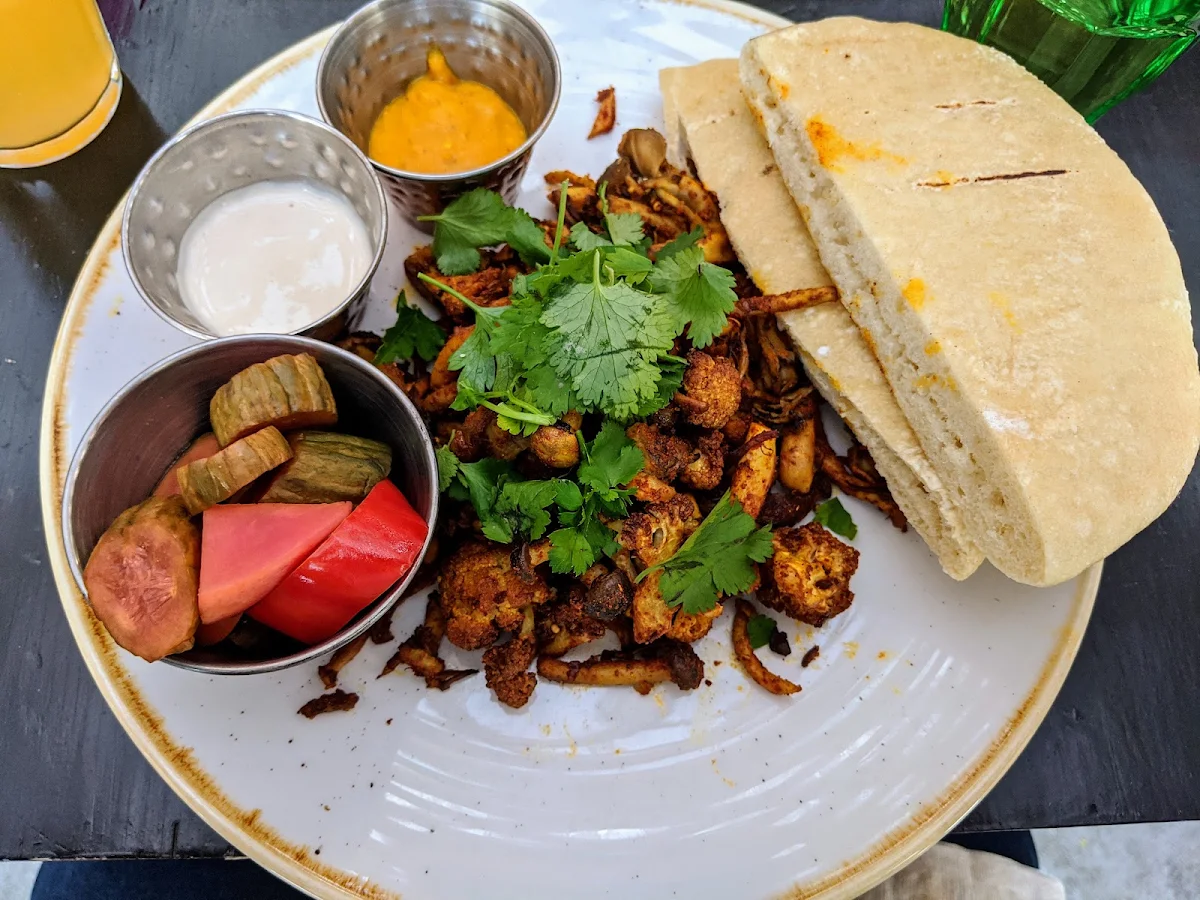Mushroom Shawarma