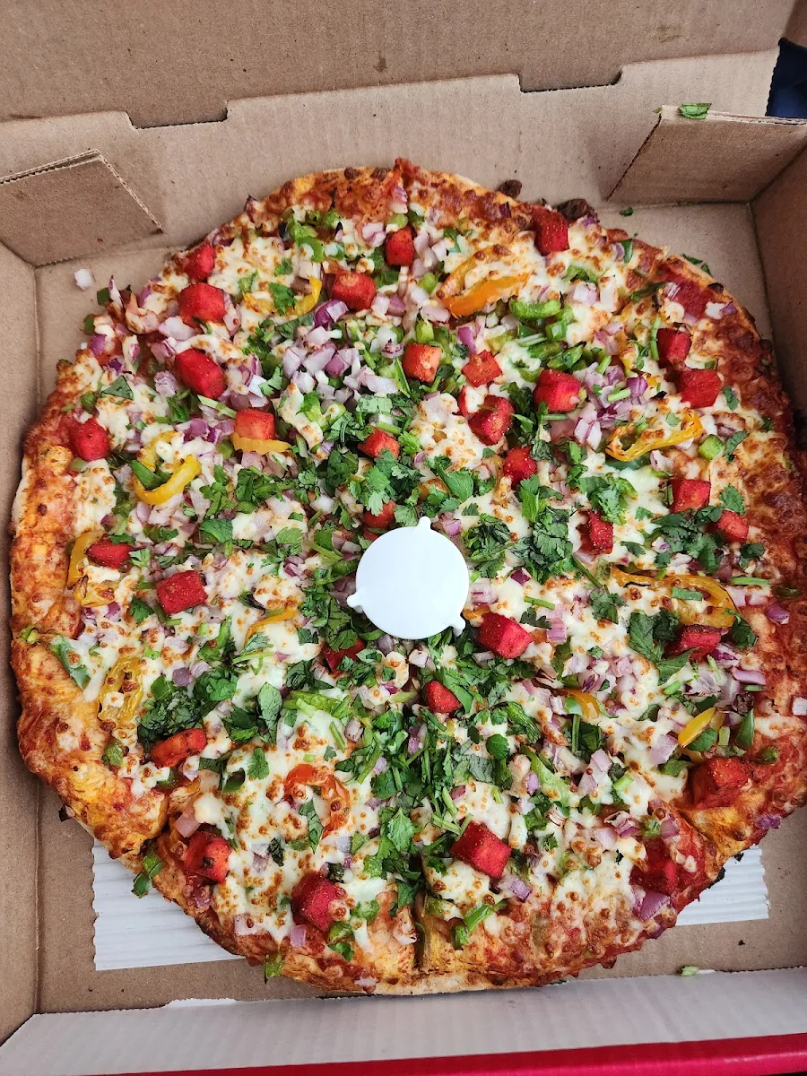 Tandoori Chicken Pizza