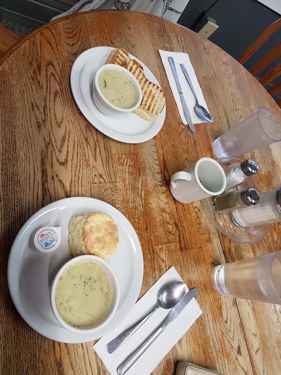 Soup and Biscuit