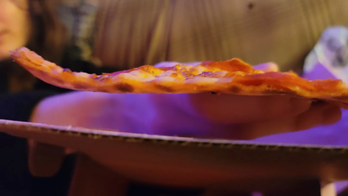 My Pizza Was Thinner Than a Piece of Cardboard