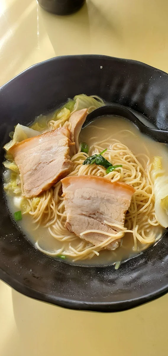 Braised Pork Belly with Ramen Noodles Soup