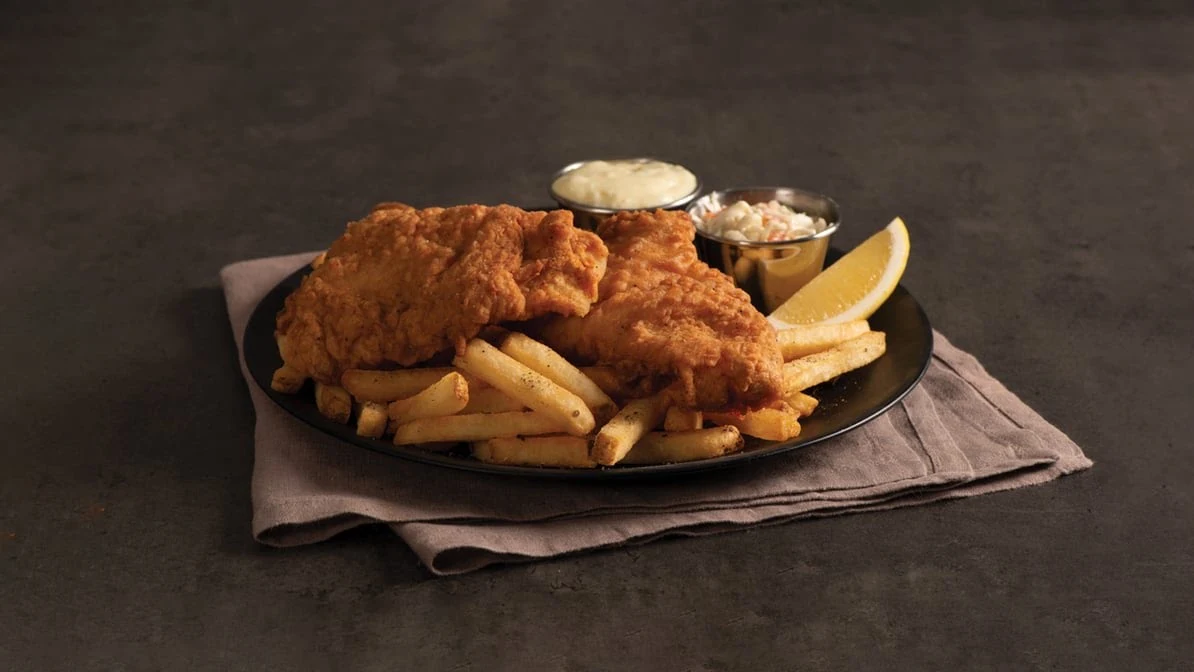 Beer-Battered Fish & Chips