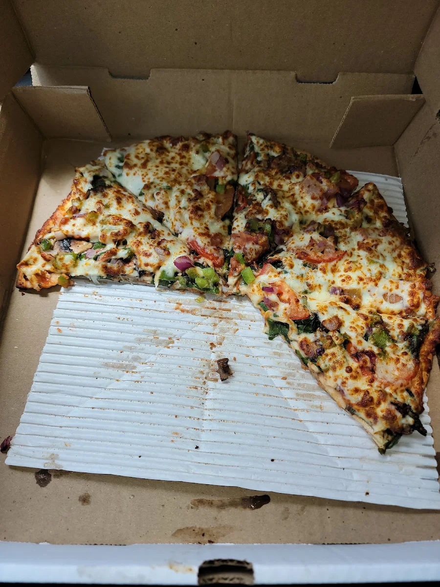Veggie Gluten Free Pizza