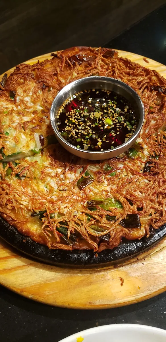 Seafood Kimchi Pancake