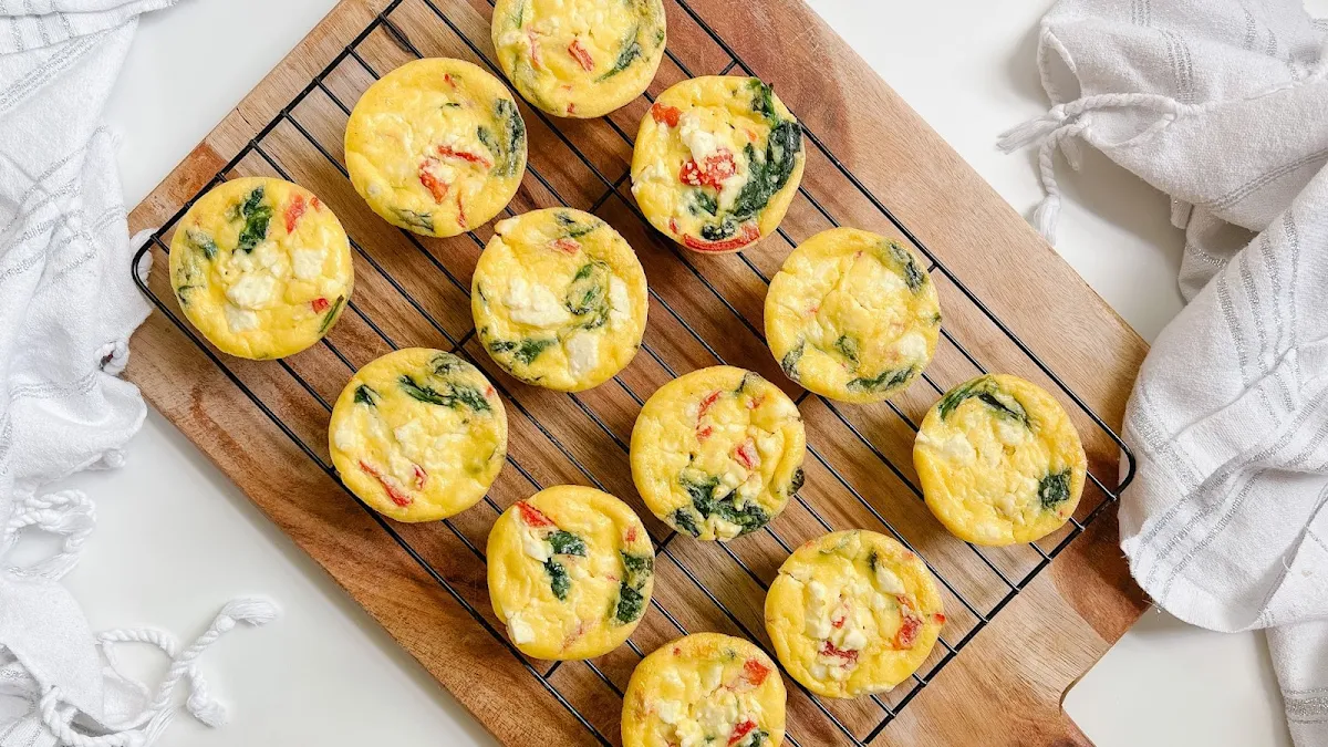 Mediterranean Egg Bites Vegetarian G-F
