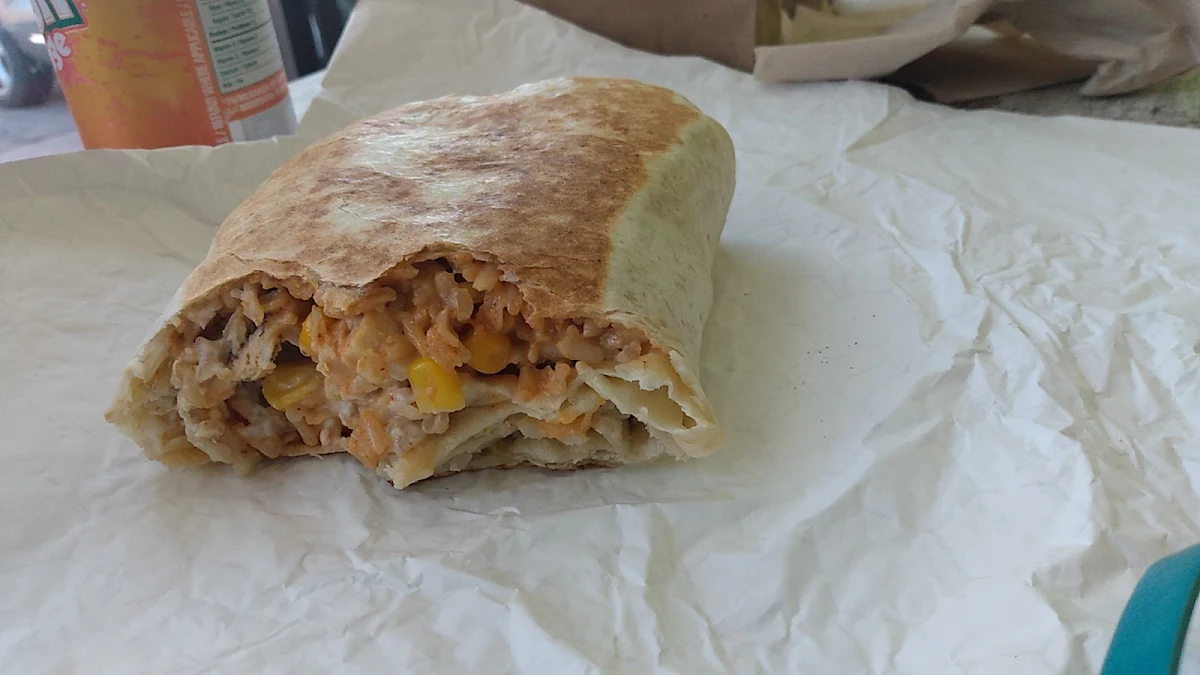 Medium Grilled Chicken Burrito