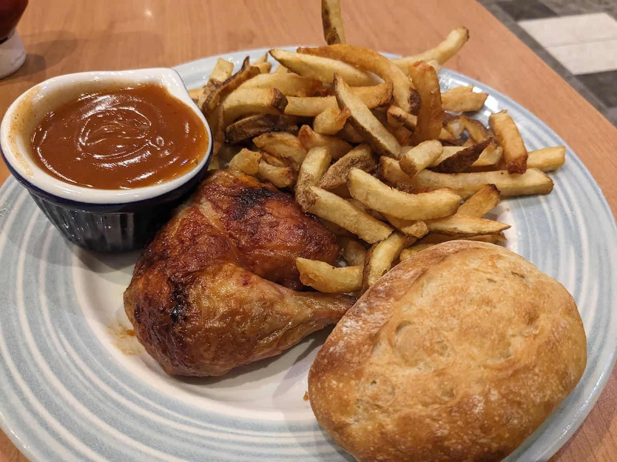 Quarter Pound Chicken Dinner