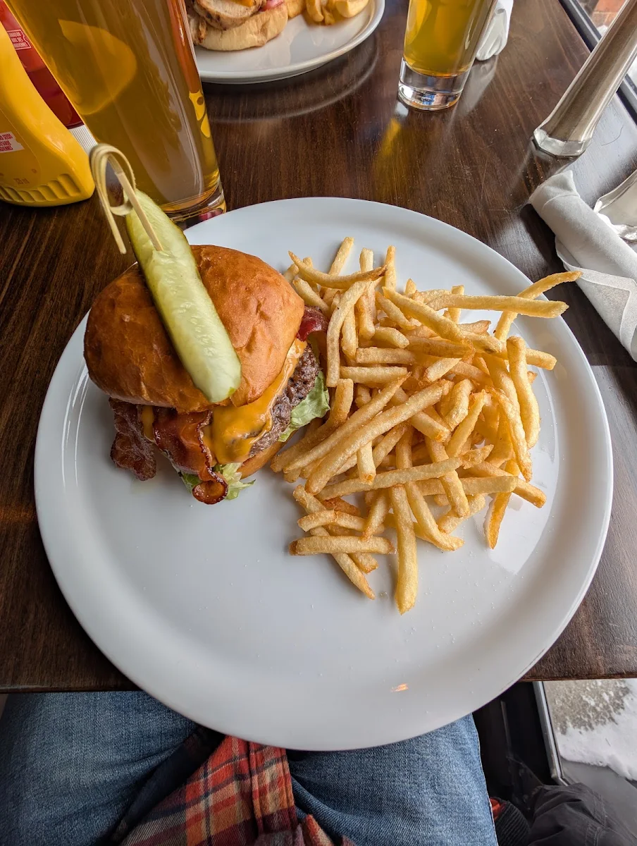 Station Burger with Fries