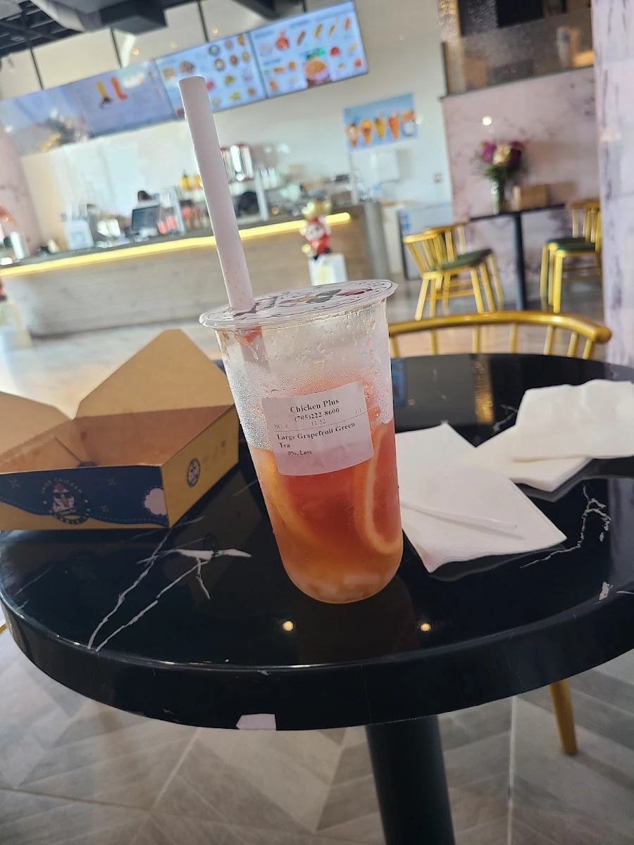 Grapefruit Green Tea
