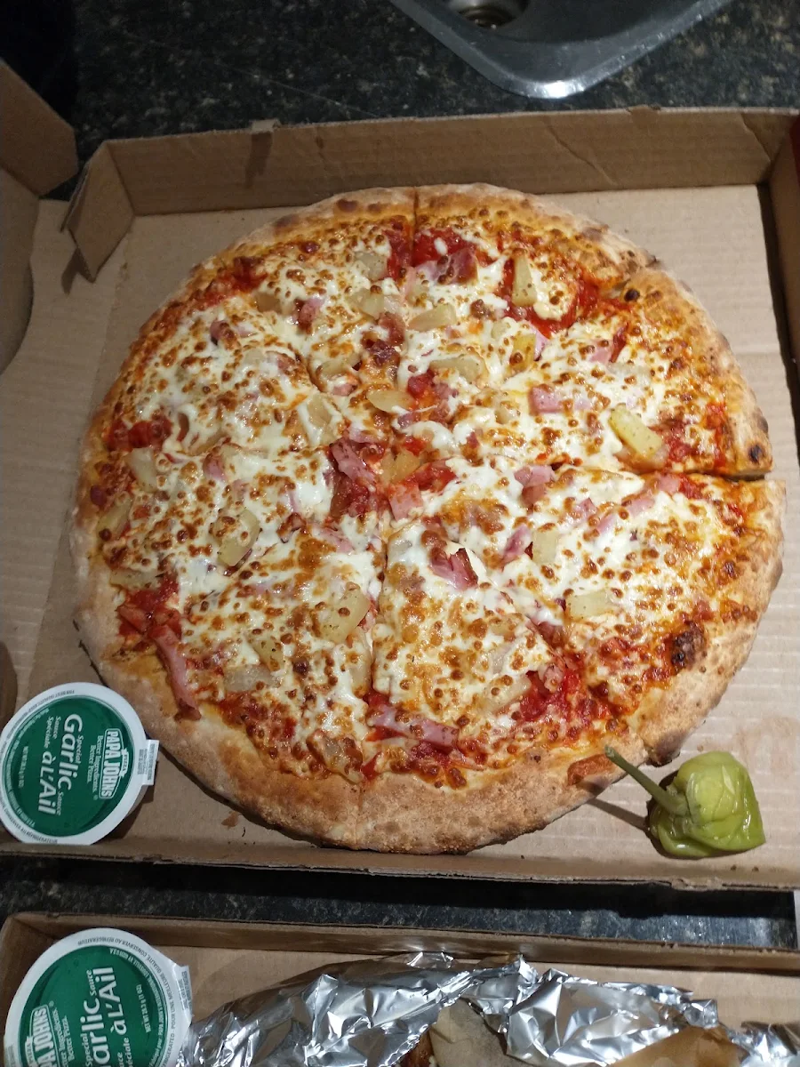 Cheese Feta Mushroom Pizza