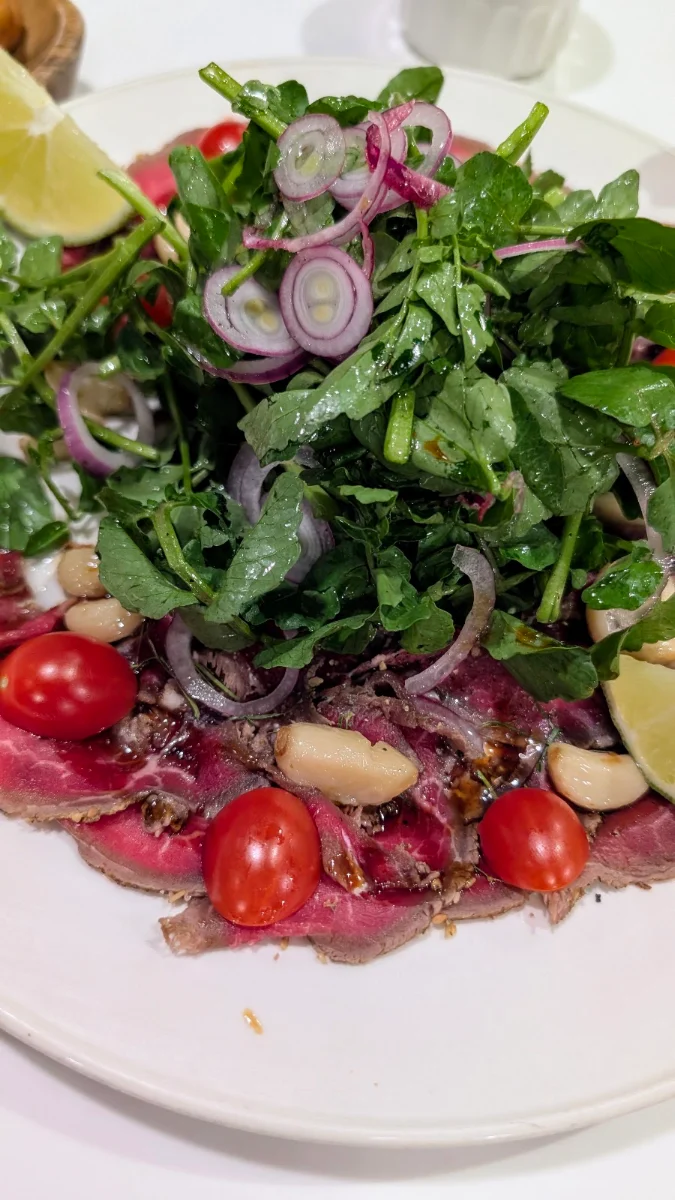 Vietnamese Beef Carpaccio