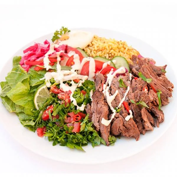 Beef Shawarma Platter, Ali Baba’s Middle Eastern Cuisine 1283 Bloor St W