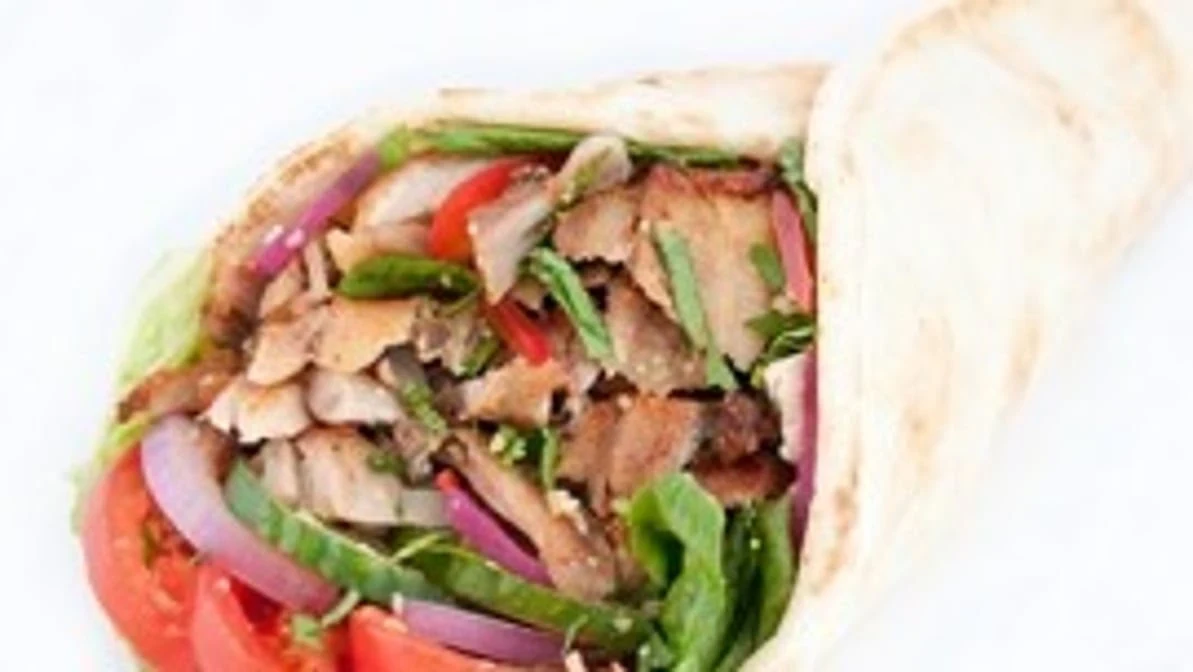 Falafel Wrap, Ali Baba’s Middle Eastern Cuisine 1283 Bloor St W