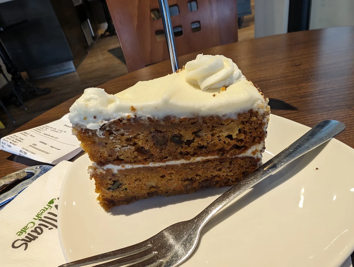 Carrot Cake Slice