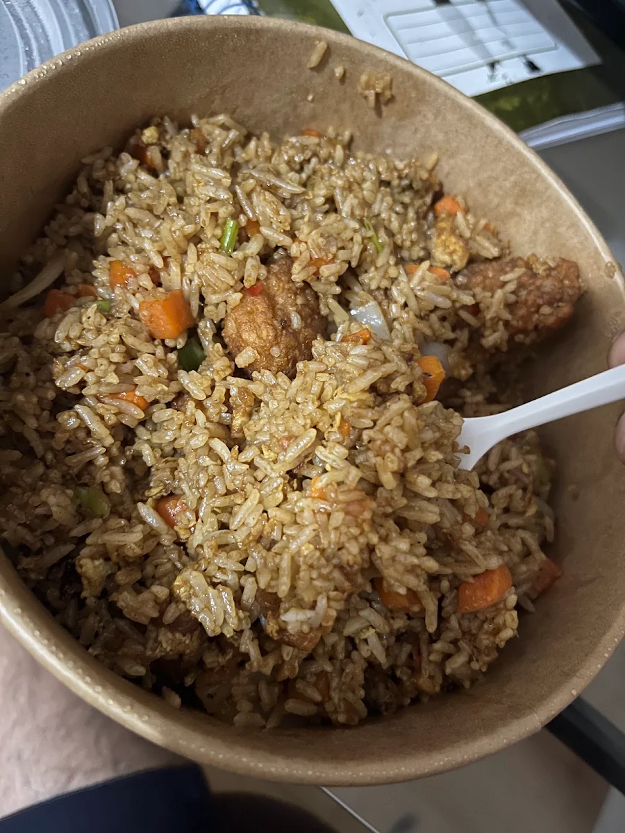 Chicken Fried Rice Chicken