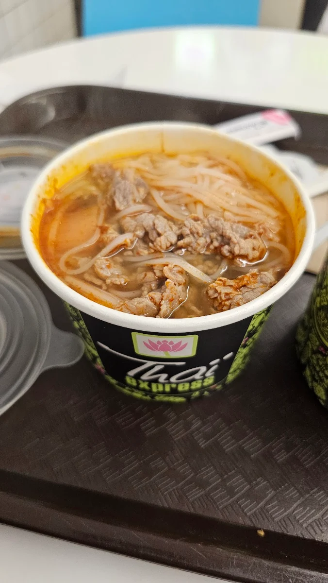 Tom Yum Noodle Soup with Beef