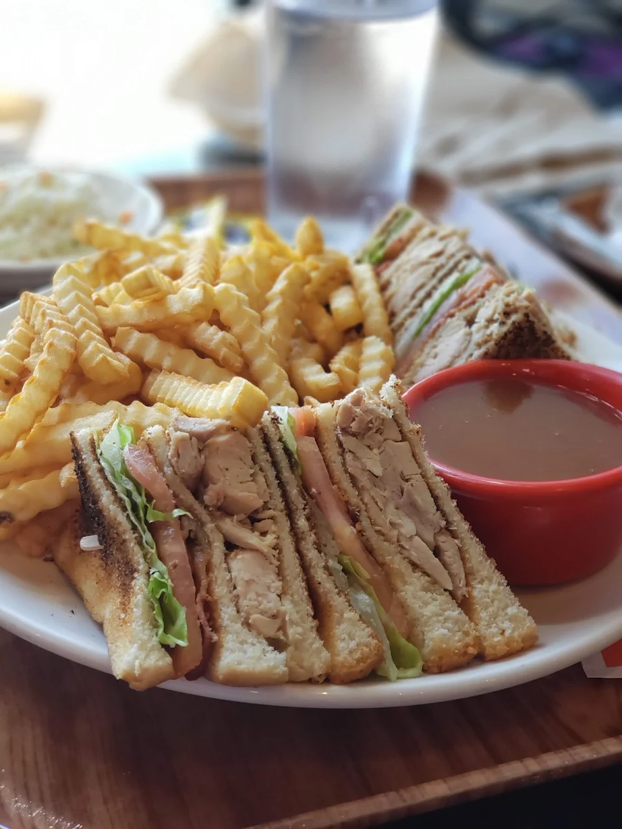 Club Sandwich Viande Brune