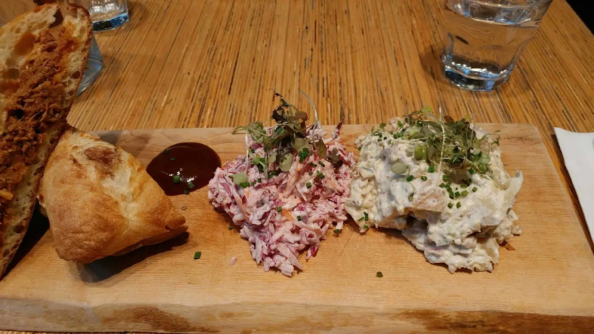 Pulled Pork Sandwich Plus Sides