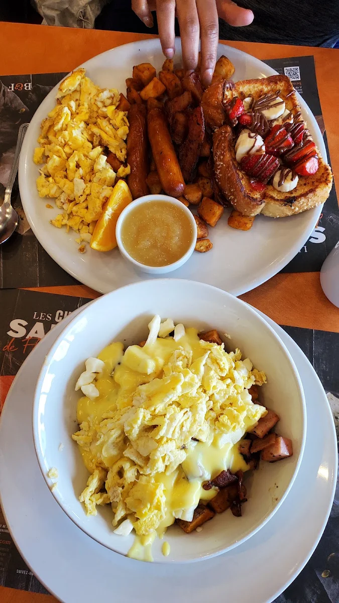 Classic Breakfast and Breakfast Poutine