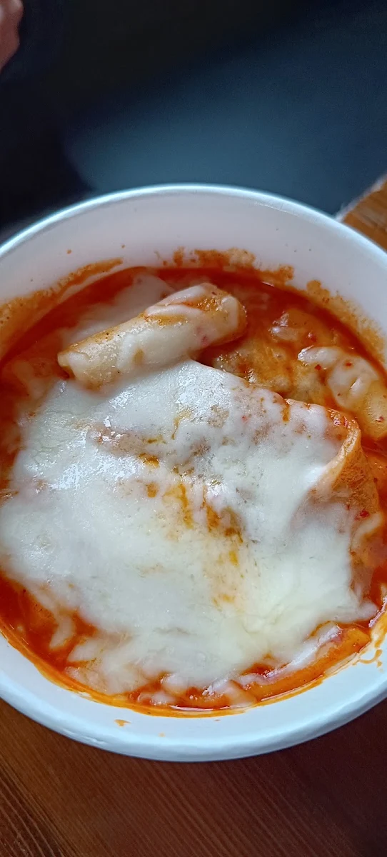 Tteok-Bokki with Cheese
