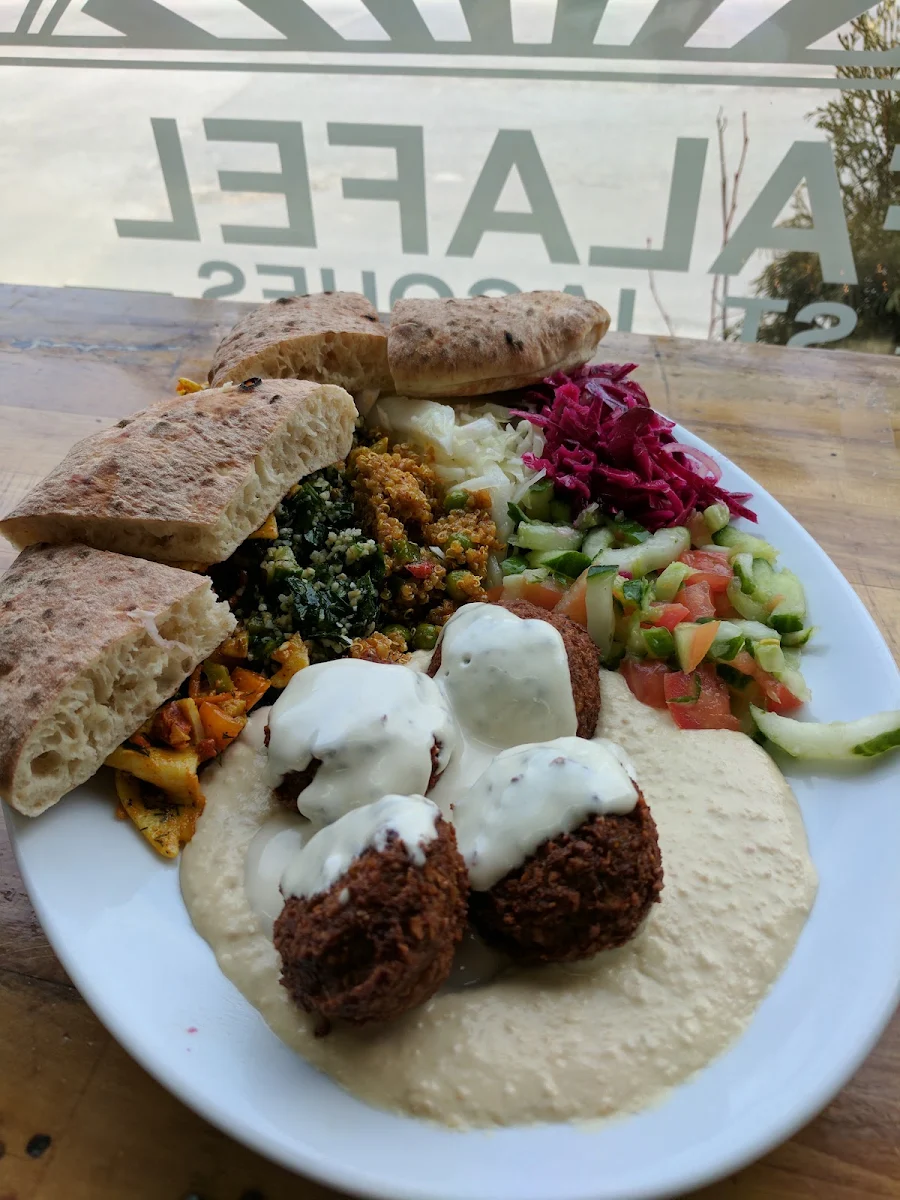 Hummus Shawarma Plate