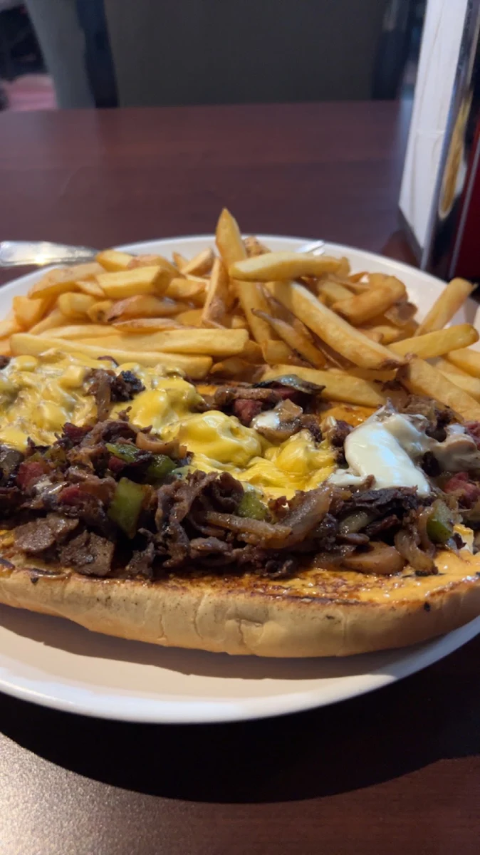 Philly Cheese Steak Sandwich