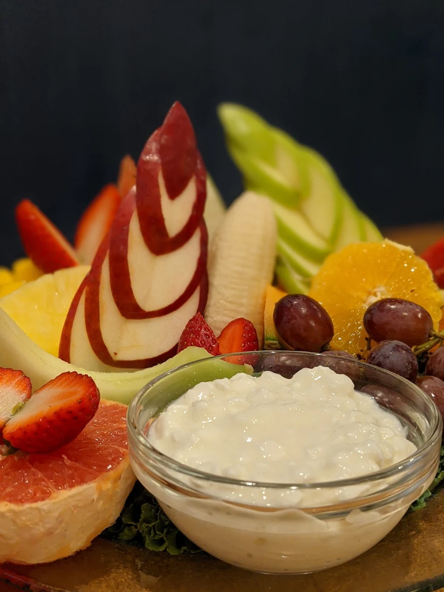 Fruits Frais Et Fromage Cottage