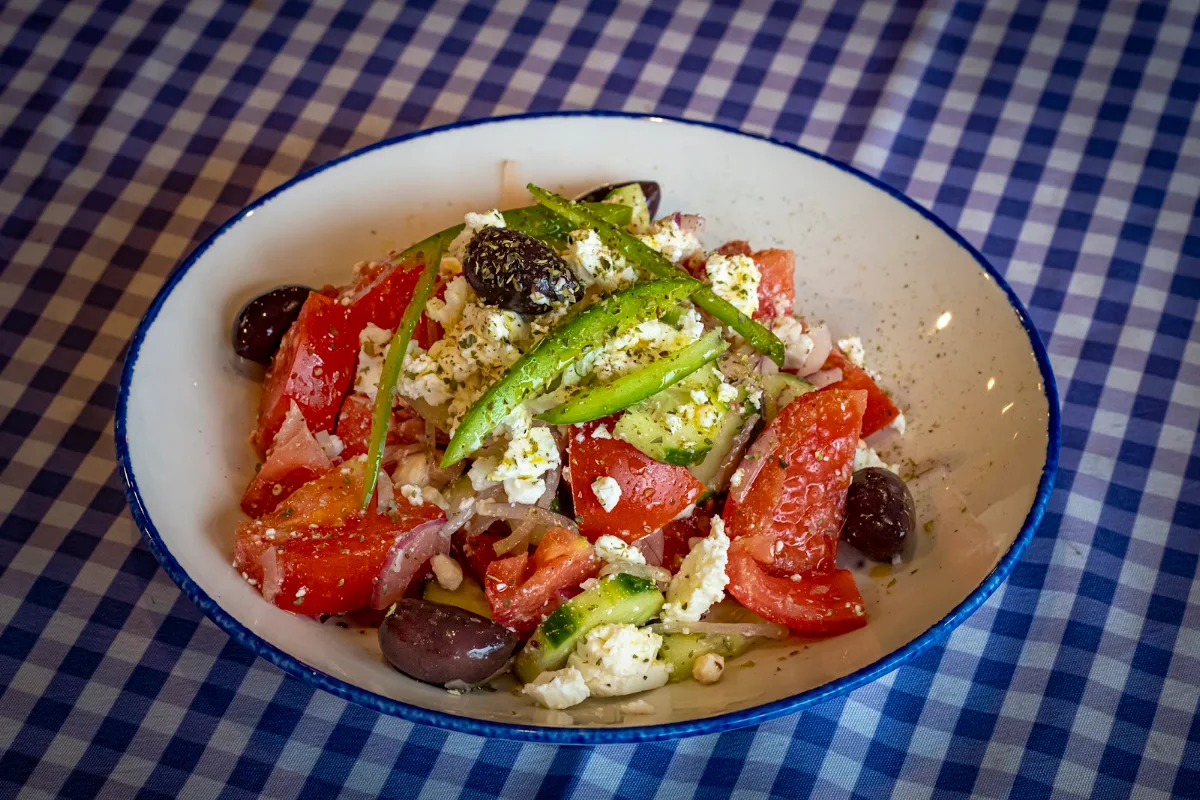 Horiatiki Salade Grecque Greek Salad