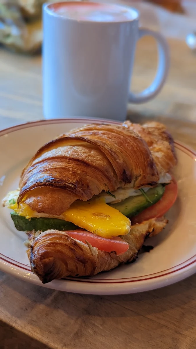Avocado Egg Croissant