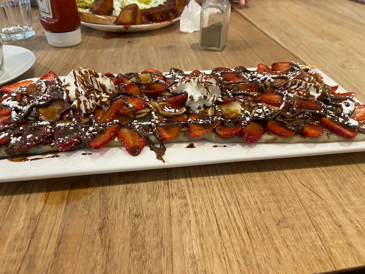 Strawberry Banana Crepe