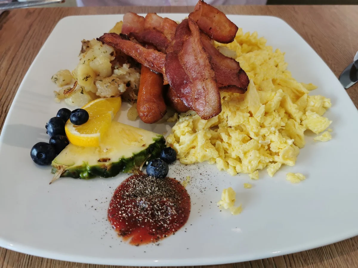 Two Eggs with Bacon