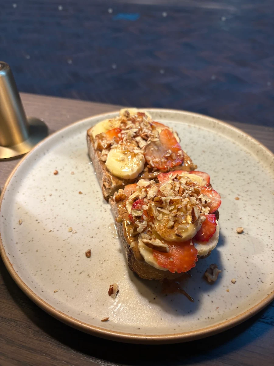 Almond Butter & Banana Toast